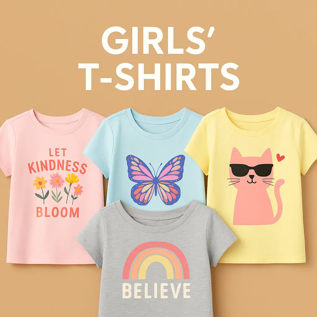 Girls-T-Shirts Adomoo