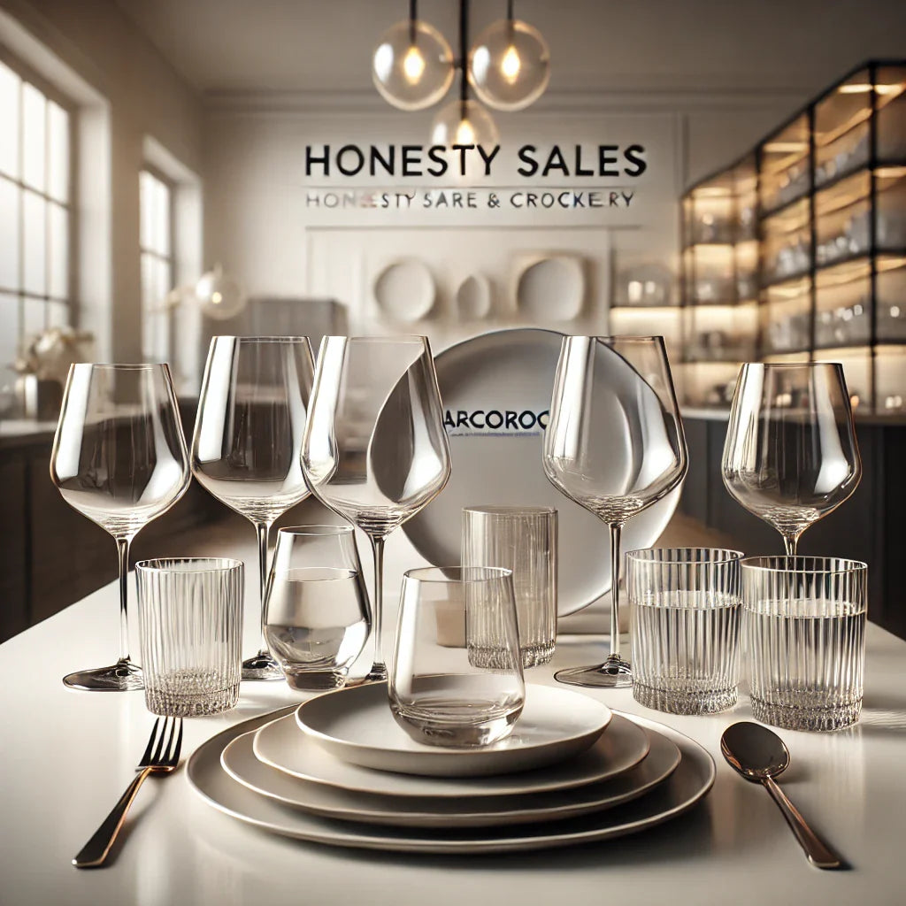 Arcoroc-Glassware-Crockery Adomoo