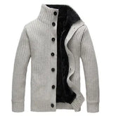 Sweater Men Coats Winter Warm Shirt Thick Jacket  Adomoo