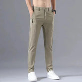 2025 Men's Slim Fit Stretch Classic Chino Pants - Perfect for Casual or Business Wear Adomoo