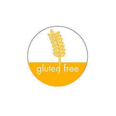 25mm Circular adhesive GLUTEN-FREE Label - Sets of 500  Adomoo