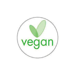 25mm Circular Adhesive VEGAN Label - 500pcs  Adomoo