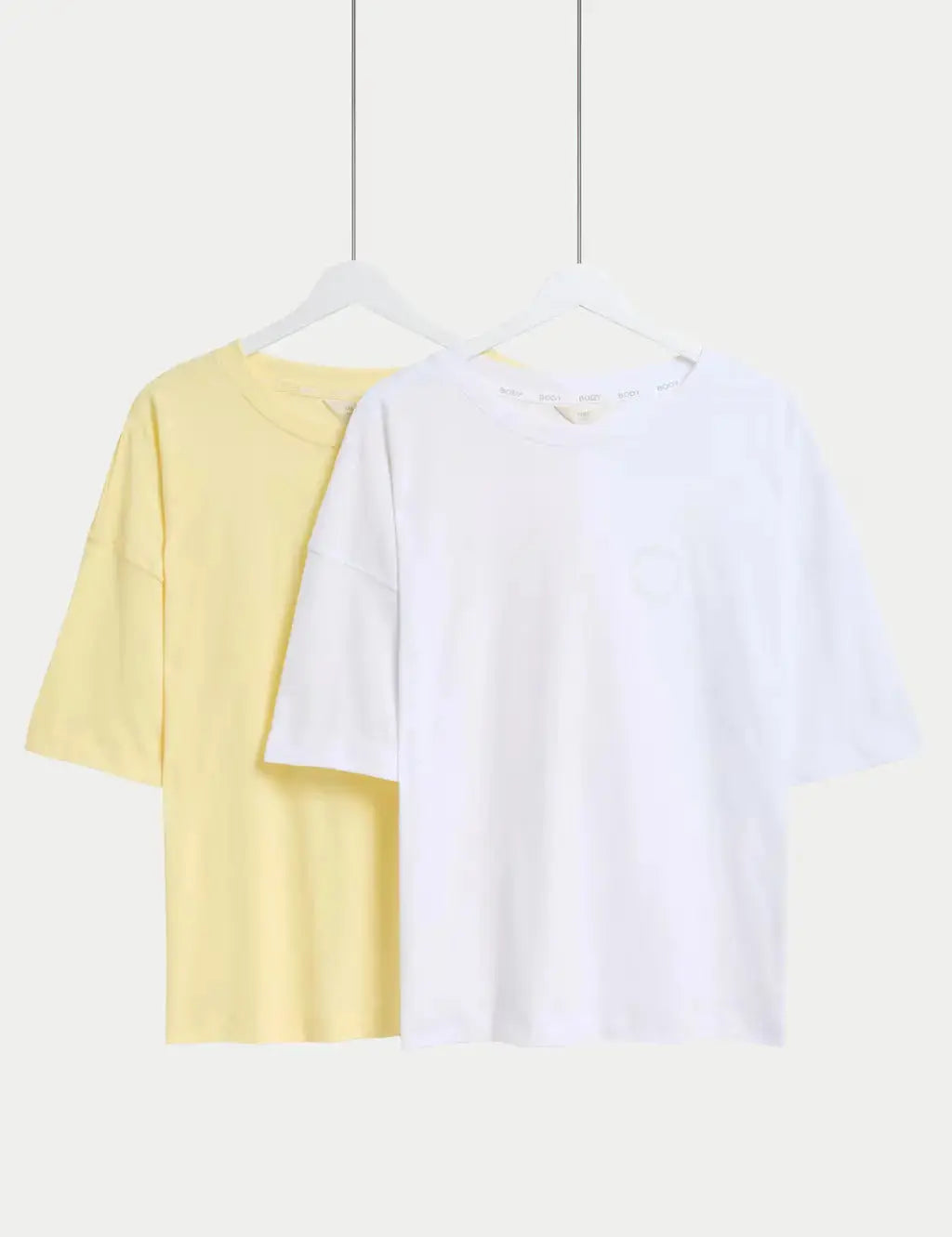 2pk Cool Comfort™ Embroidered Pyjama Tops  Adomoo