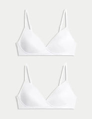 2pk Non Wired First Bras AA-D  Adomoo