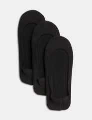 3pk Cotton Rich Low Cut Footsies  Adomoo