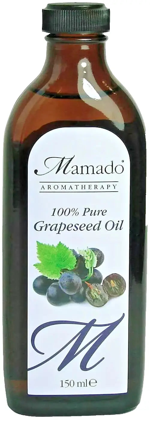 Mamado 100% Pure Grapeseed Oil for Skin & Hair 150 ml  Adomoo