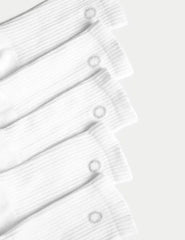 5pk Cotton Rich Cushioned Crew Socks  Adomoo