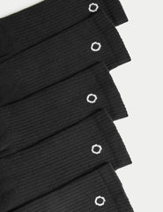 5pk Cotton Rich Cushioned Crew Socks  Adomoo