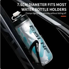 610ml Lightweight Cycling Water Bottle – Portable MTB & Road Bike Bottle, Keep Cold, Outdoor Bike Accessory  Adomoo