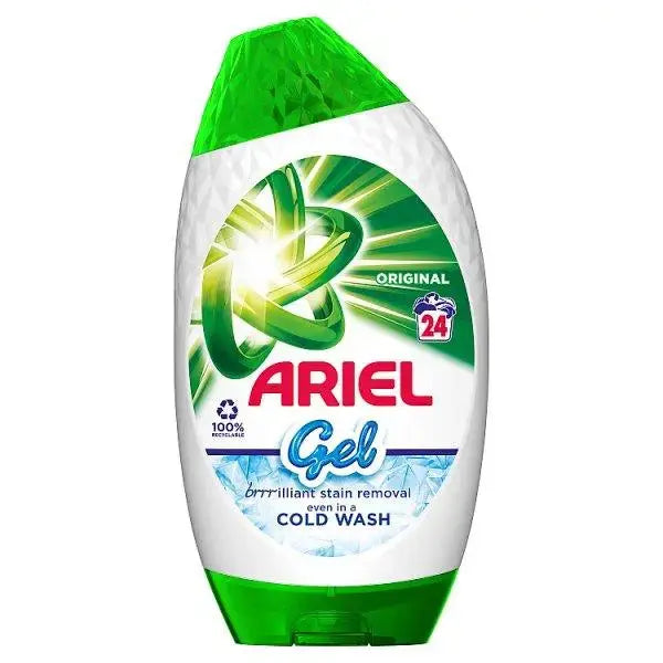Ariel Washing Liquid Gel Original, 24 Washes (Case of 6)  Adomoo