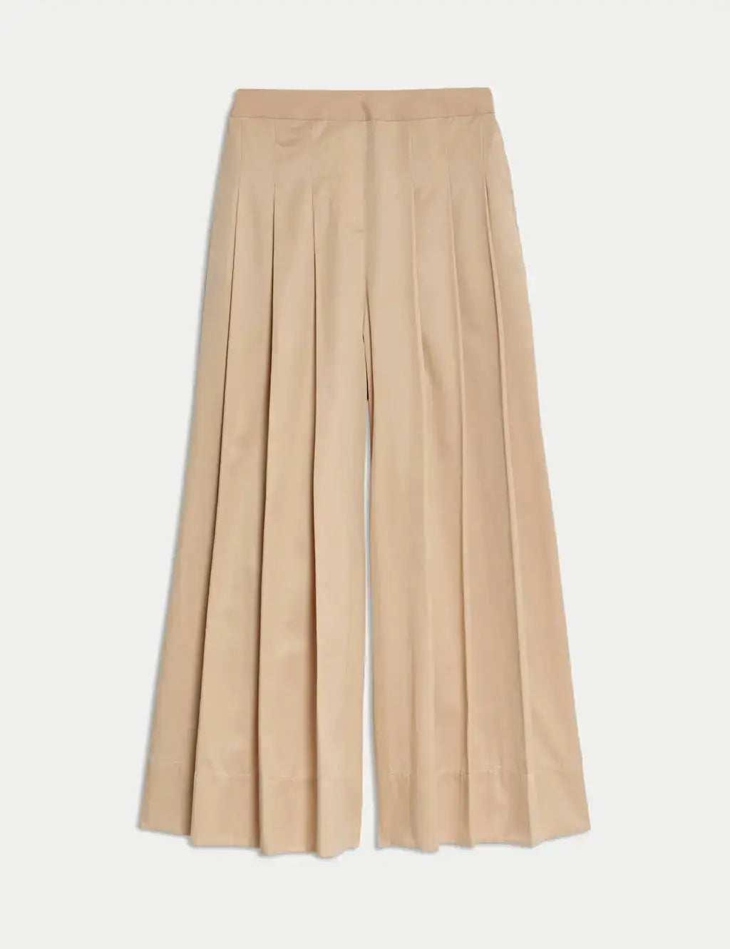 Autograph Pleat Front Super Wide Leg Trousers  Adomoo