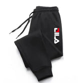 Men's Autumn Winter Fleece Joggers – Drawstring Fitness & Sports Sweatpants (WK007) Adomoo