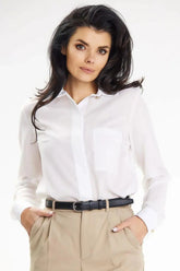 Awama elegant Long sleeve shirt  Adomoo