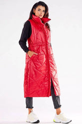 Awama streamlined, oversized cut gilet  Adomoo