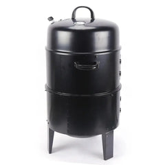 BBQ Smoker Oven with Thermometer for Outdoor Cooking  Adomoo