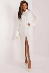 Badu elegance pencil acrylic knit fabric daydress  Adomoo
