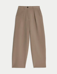 Barrel Leg Trousers  Adomoo