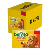 Belvita Breakfast Biscuits Honey & Nut with Choc Chips 5 Pack (Case of 10)  Adomoo