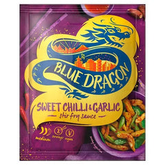 Blue Dragon Sweet Chilli & Garlic Stir Fry Sauce 120g (Case of 12)  Adomoo