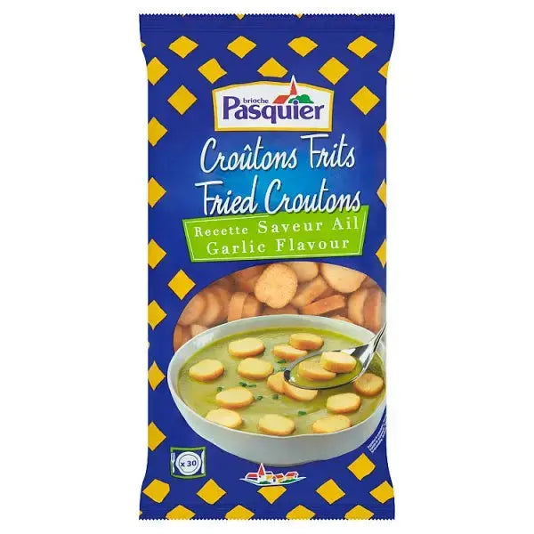 Brioche Pasquier Soup Croutons (Garlic) 500g  Adomoo