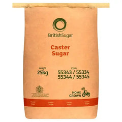 British Sugar Caster Sugar 25kg  Adomoo