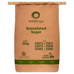 British Sugar Granulated Sugar 25kg  Adomoo