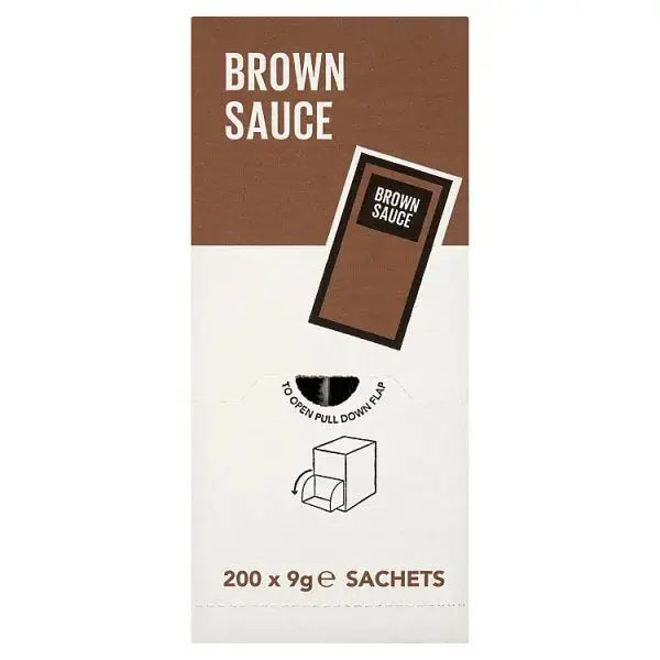 Brown Sauce Sachets 200 x 9g  Adomoo