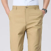 Business Casual Pants for Office (Black, Khaki, Grey, Navy, 29-40) Adomoo