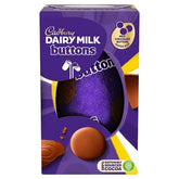 Cadbury Dairy Milk Giant Buttons Chocolate Easter Egg, 96g (Case of 12)  Adomoo