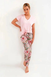 Cana night out blouse and pants womens pajama Adomoo