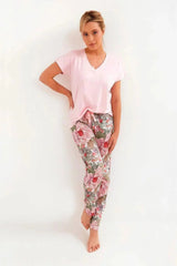Cana night out blouse and pants womens pajama  Adomoo