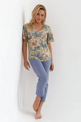 Cana shart and pants womens pajama Adomoo