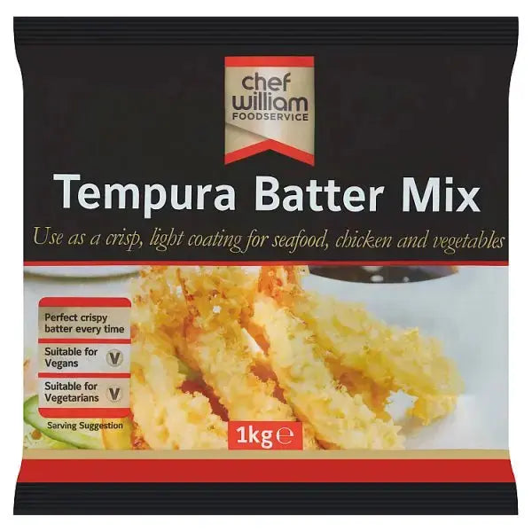 Chef William Foodservice Tempura Batter Mix 1kg  Adomoo