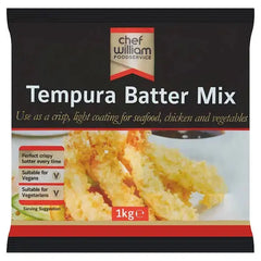 Chef William Foodservice Tempura Batter Mix 1kg  Adomoo