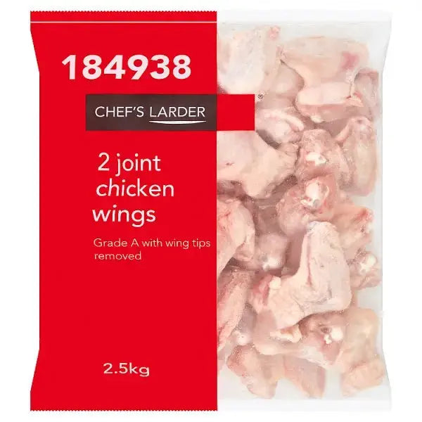 Chef's Larder 2 Joint Chicken Wings 2.5kg  Adomoo