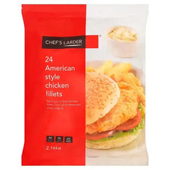 Chef's Larder 24 American Style Chicken Fillets 2.16kg  Adomoo
