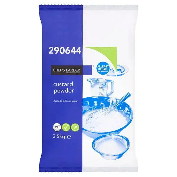 Chef's Larder Custard Powder 3.5kg  Adomoo