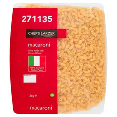 Chef's Larder Macaroni 3kg Adomoo