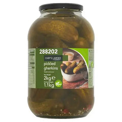 Chef's Larder Pickled Gherkins 2kg  Adomoo