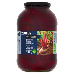 Chef's Larder Pickled Sliced Beetroot 2kg  Adomoo