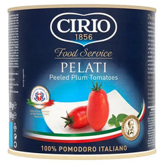 Cirio Food Service Pelati Peeled Plum Tomatoes 2500g  Adomoo