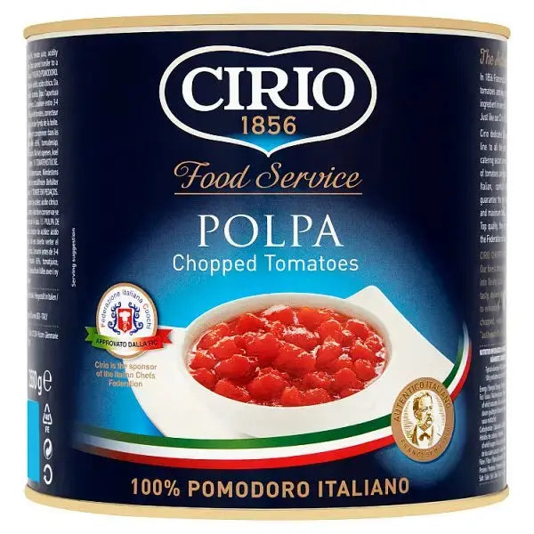 Cirio Polpa Chopped Tomatoes 2500g  Adomoo