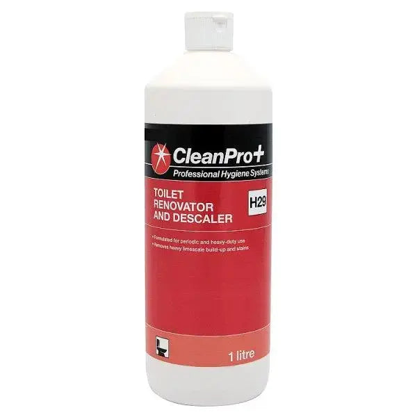 CleanPro+ Toilet Renovator and Descaler H29 1 Litre  Adomoo
