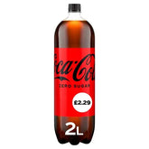 Coca-Cola Zero Sugar 2L (Case of 6)  Adomoo