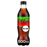 Coca-Cola Zero Sugar Lime 500ml (Case of 12)  Adomoo
