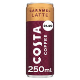 Costa Coffee Caramel Latte Iced Coffee 250ml (Case of 12)  Adomoo