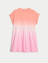 Cotton Rich Ombré T-Shirt Dress (1-8 Yrs) Adomoo
