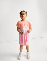 Cotton Rich Ombré T-Shirt Dress (1-8 Yrs)  Adomoo
