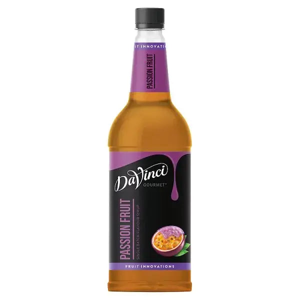 DaVinci Gourmet Passion Fruit Single Batch Flavor Syrup 1L  Adomoo