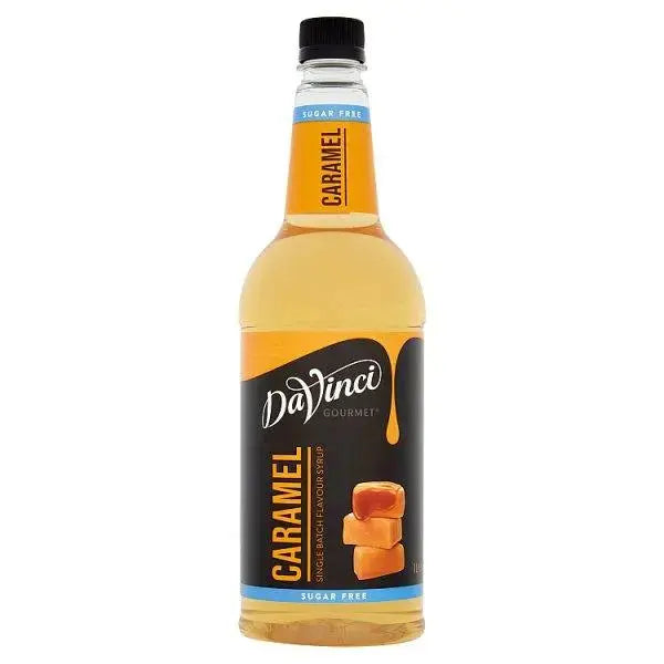 DaVinci Gourmet Sugar Free Caramel Syrup 1L  Adomoo